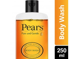 Pears Pure & Gentle Shower Gel, 250 ml with (Free Loofah)